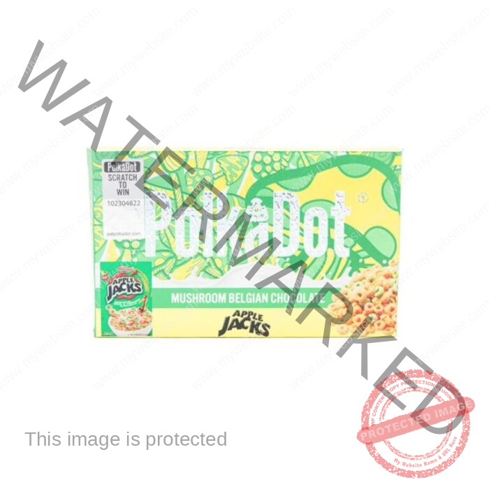 Polkadot Apple Jacks Chocolate Bar